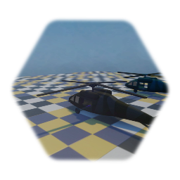 Improved Black Hawk Helicopter with Easy Flight Control & Pilot