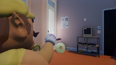 Wario watches a spooky movie