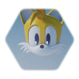 Sonic Unleashed - Miles Tails hesd Prower Model