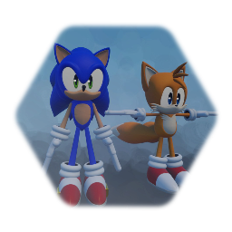 Sonic V4 & Tails V4 animation edition
