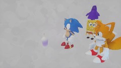 Sonic eats a grimace Shake