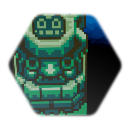 Zelda 8 Bit Statue
