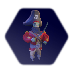 Zombie Pirate Captain - Le Chuck