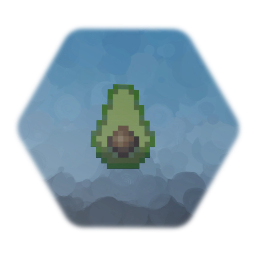 Avocado Pixel Art