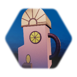 Invader Zim Round Buildings