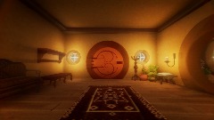 A Hobbit Home in the shire - Lord of the rings