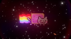 Nyan cat  CAUGHT ON CAMERA