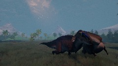 Acrocanthosaurus hunt
