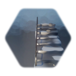 Staircase with texture