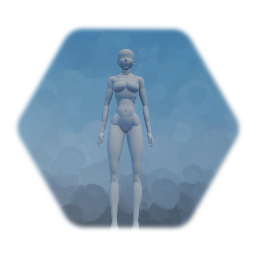 Blank Female Puppet