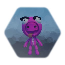 Sackboy Costume - Daniele lo Stickman