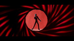 007 James Bond Gunbarrel ending animation