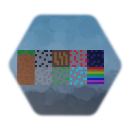 Minecraft Cubes Sample Blocks [Low Thermo]