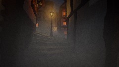 Tudor street night time