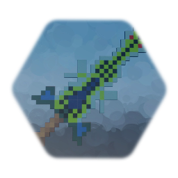 Pixel art Poison sword