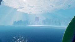 Reflex City: Escort Drone Drop-off Scene