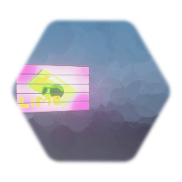 Lime billboard