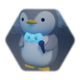 Announcer Penguin
