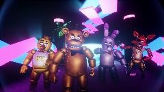 Fnaf Security Breach-meet the gang but its fnaf 1