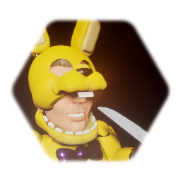 William afton in Springbonnie suit