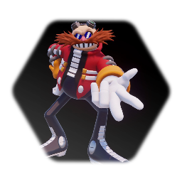 Dr. Robotnik/EGGMAN The Evil scientist Animation Model