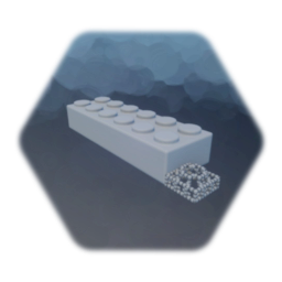 DreamBricks 2 x 6 Knob brick