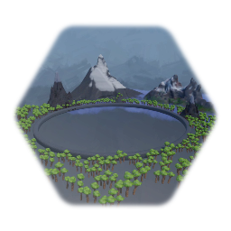 360 º Mountain Background