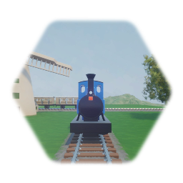 GoogoolChooChoo3D Blue Train