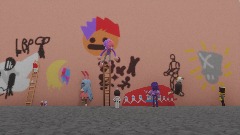 AY | Spraypaints on the Wall