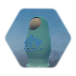 マトリョーシカ・水色／Matryoshka Light Blue