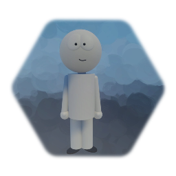 Basic 3D south park character but tall