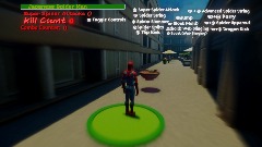 JAPANESE SPIDER MAN: FATAL SHADOWS TUTORIAL STAGE