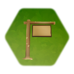 Stylised Trail Sign