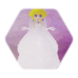 Princess Peach Doll (Wedding Outfit Edition)