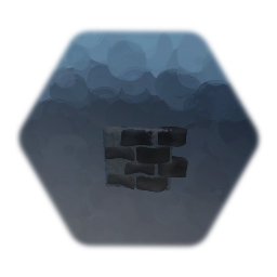 Brick wall / symmetrical minecraft style