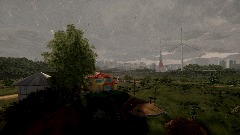 On the cliff by the sea