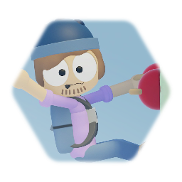 Suction cup man
