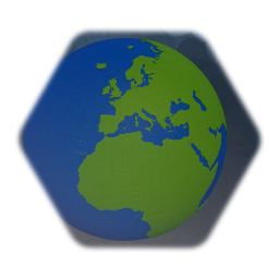 Earth as sculpted model