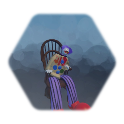 Thrashing clown