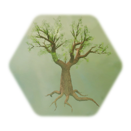 Realistic Oak Tree - Spring