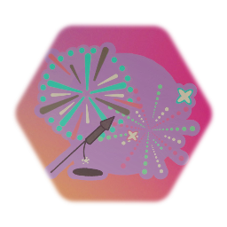 Fireworks Sticker
