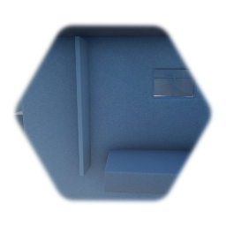 Prison room interior