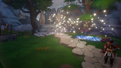 Ancient Temple Scene