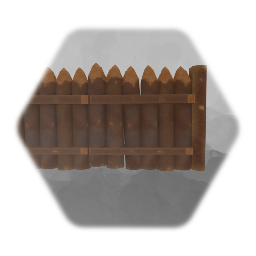 Primitive Wooden Gate