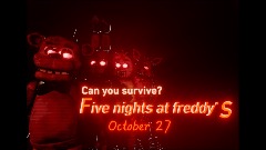 FNAF Movie poster