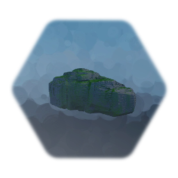 Lightly Mossed Boulder