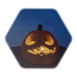 Carved Jack o' Lantern
