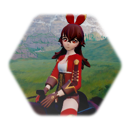 Amber (Flying, Climb, Swim, Bow, Sword, Horseback Character)