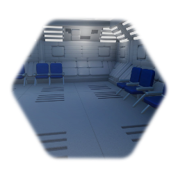 Alien PARALUS hallway desk segment