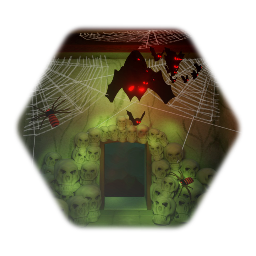 Halloween room: Abandoned to the bats